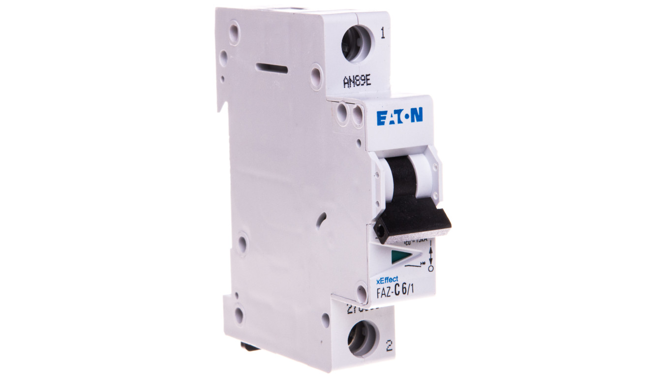 Wyłącznik nadprądowy 1P C 6A 15kA AC FAZ C6/1 278555