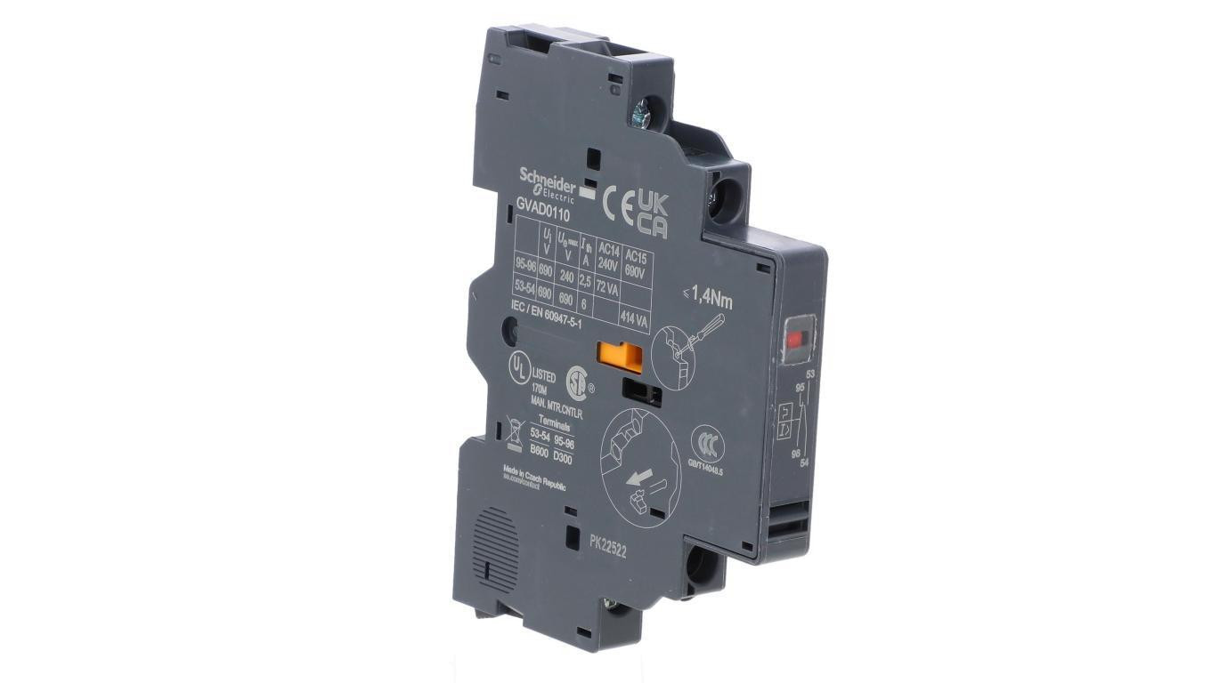 TeSys Deca Styk pomocniczy 1Z 1R montaż boczny GVAD0110