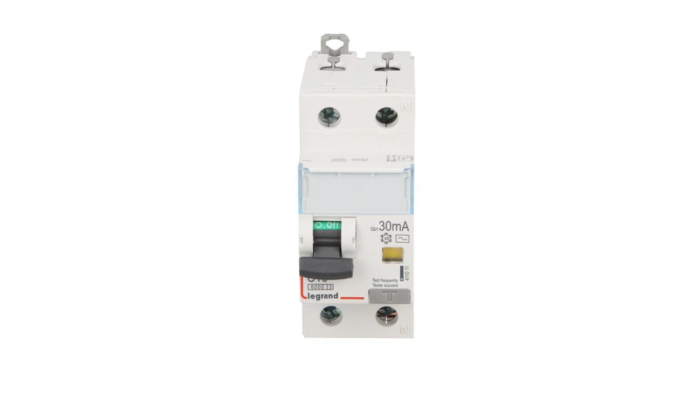 Wyłącznik różnicowo-nadprądowy 2P 10A C 0,03A typ AC P312 DX3 411011