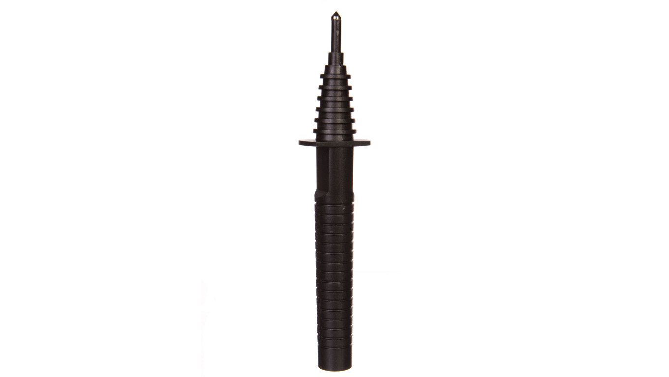 Sonda ostrzowa z gniazdem bananowym czarna 11kV WASONBLOGB11