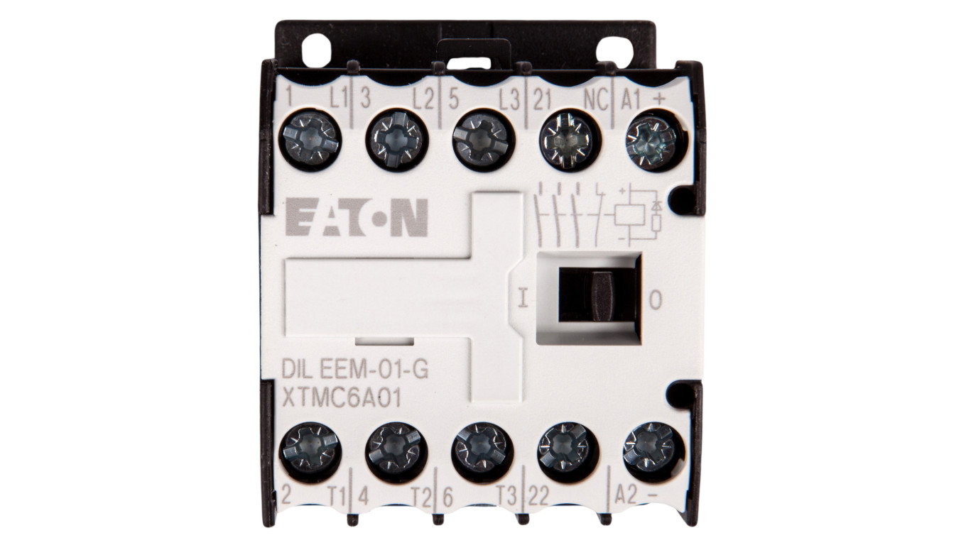 Stycznik mocy 6A 3P 24V DC 0Z 1R DILEEM-01-G(24VDC) 051650