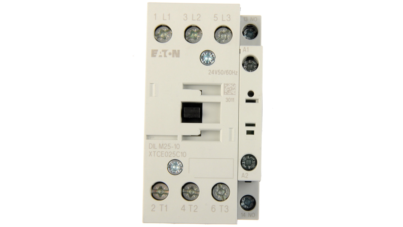 Stycznik mocy 25A 3P 24V AC 1Z 0R DILM25-10 (24V50/60HZ) 277136