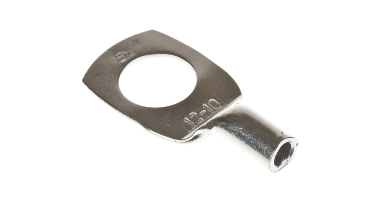 Końcówka oczkowa miedziana cynowana KOR 10/12 E11KM-01020102700 /100szt./