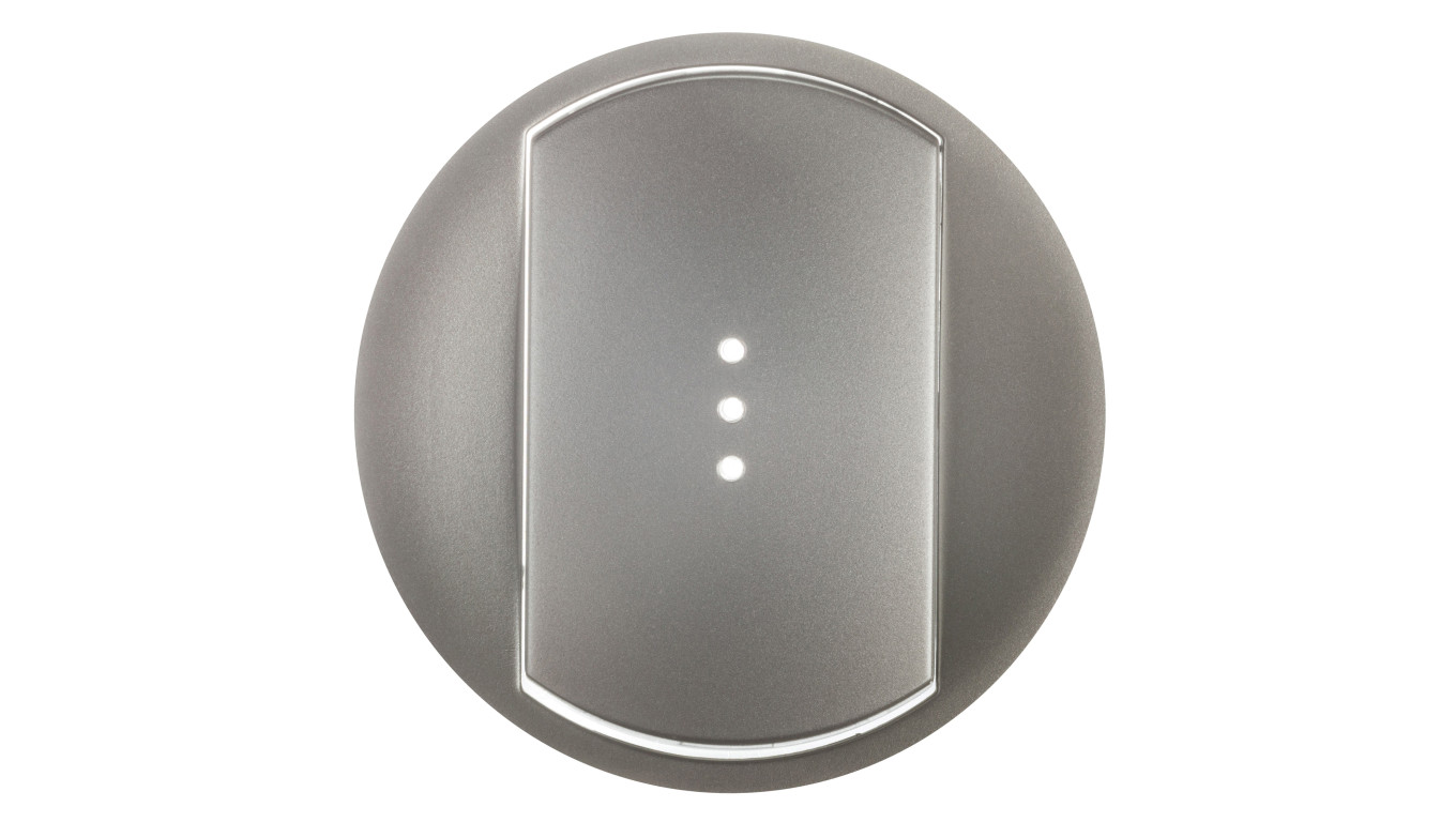 CELIANE Klawisz pojedynczy do łącznika tytanIP44 z podświetleniem 068303