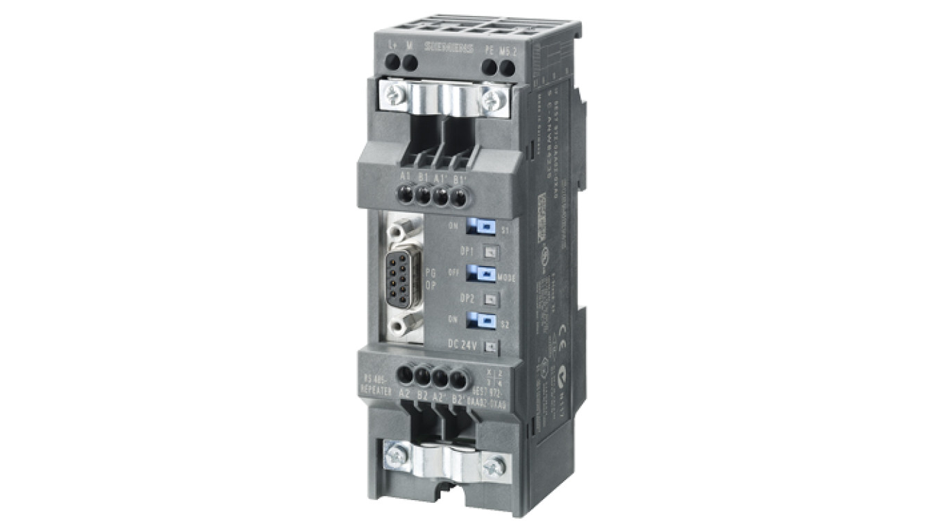 Repeater SIMATIC S7 RS485 dla sieci PROFIBUS/MPI 6ES7972-0AA02-0XA0