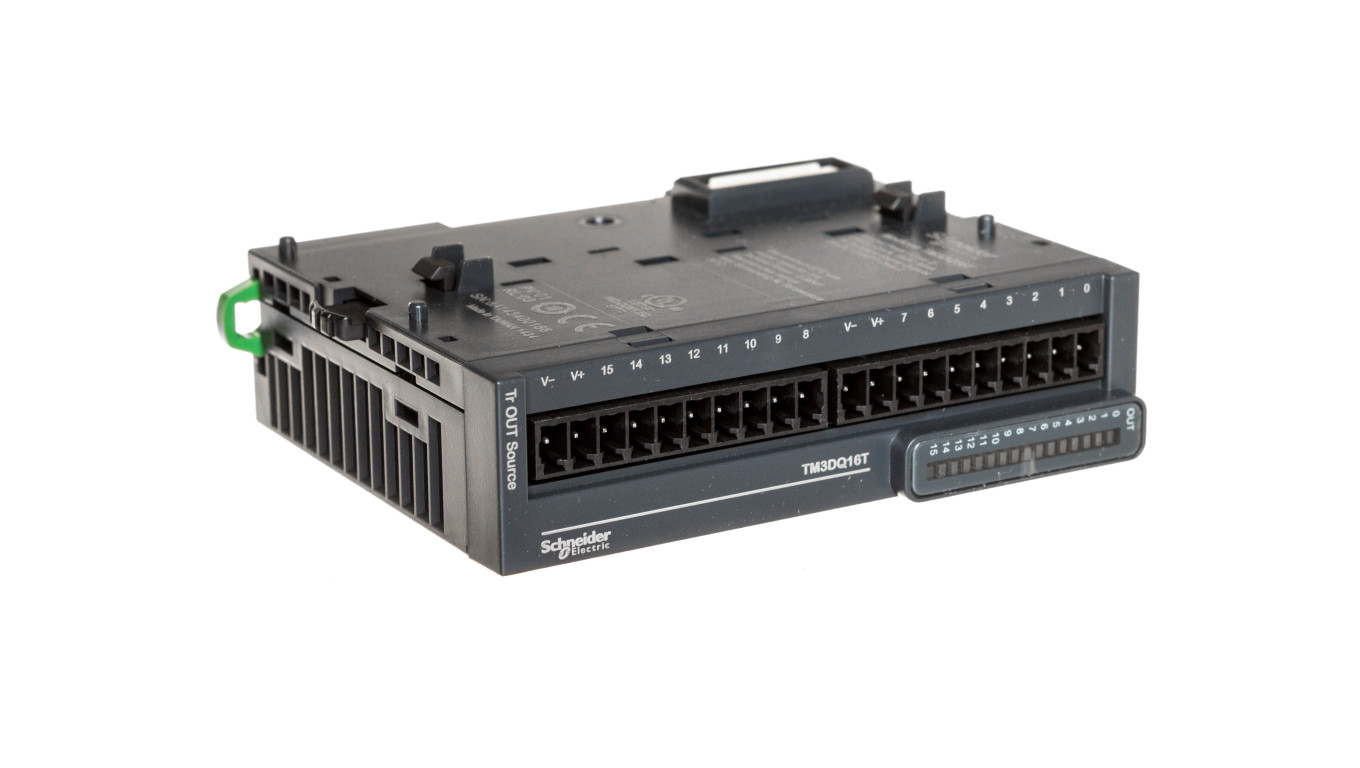Moduł 16-wyjść tranzystorowych 24V DC TM3-16 TM3DQ16T