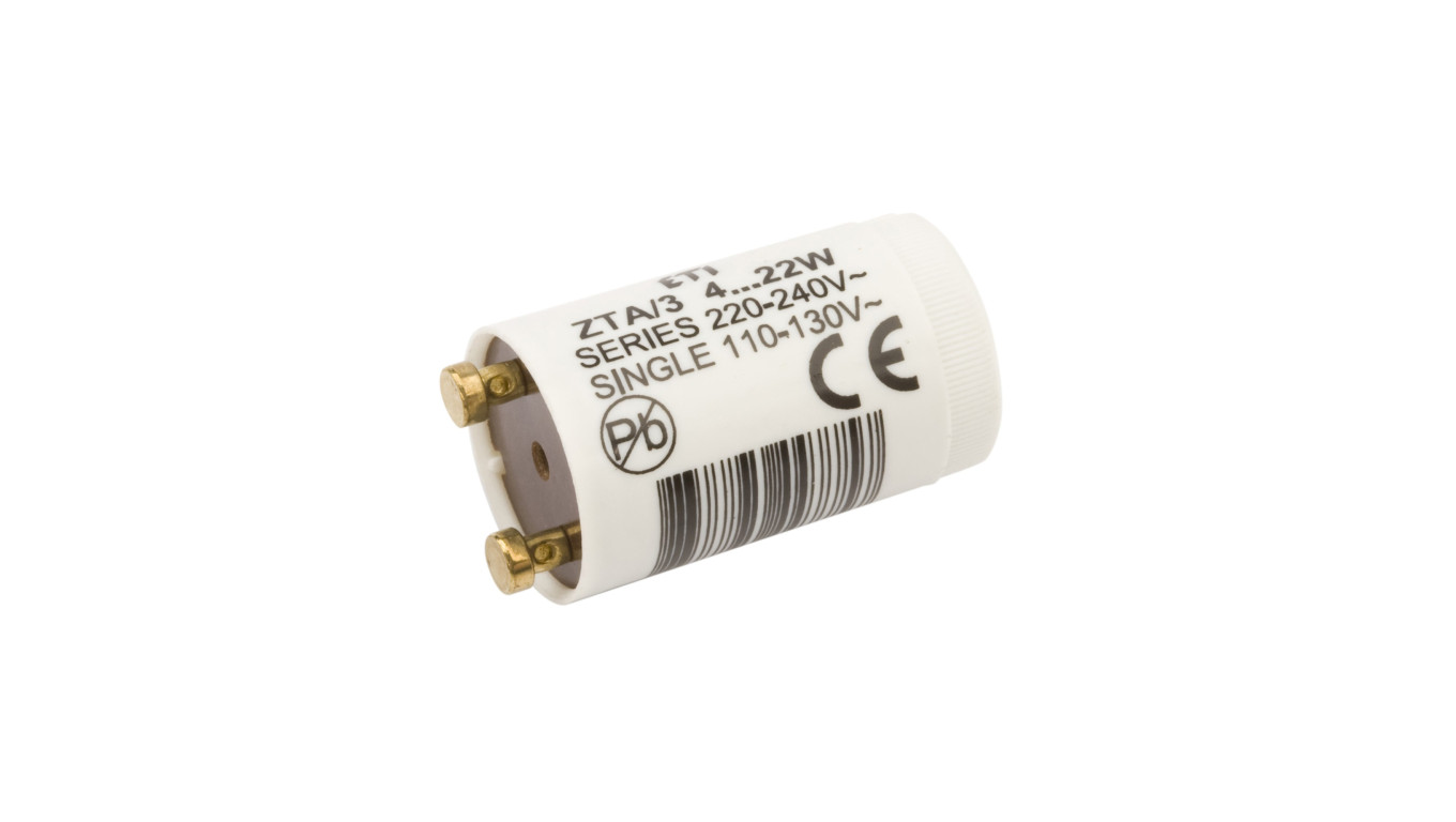 Zapłonnik do świetlówek 4-22W ZTA/3 4…22W 009512330 /25szt./