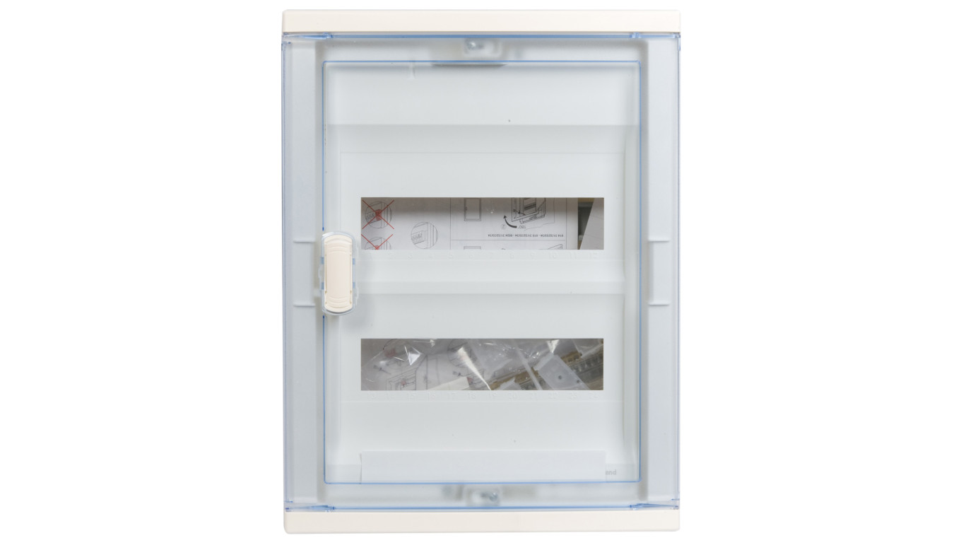 Rozdzielnica modułowa 2x12 podtynkowa IP40 RWN (drzwi transparentne) 602422