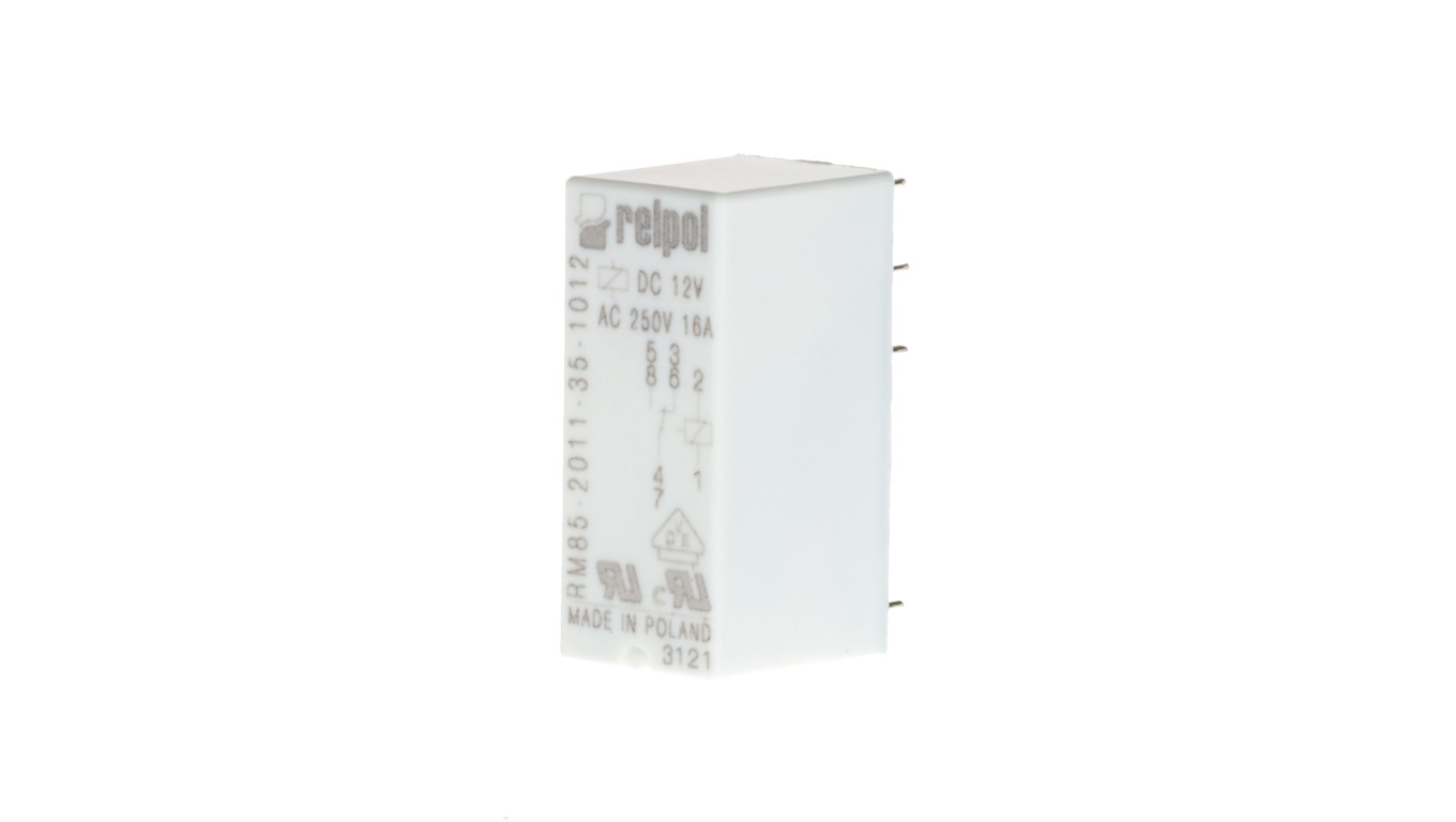 Przekaźnik miniaturowy 1P 12V DC PCB AgNi RM85-2011-35-1012 600020