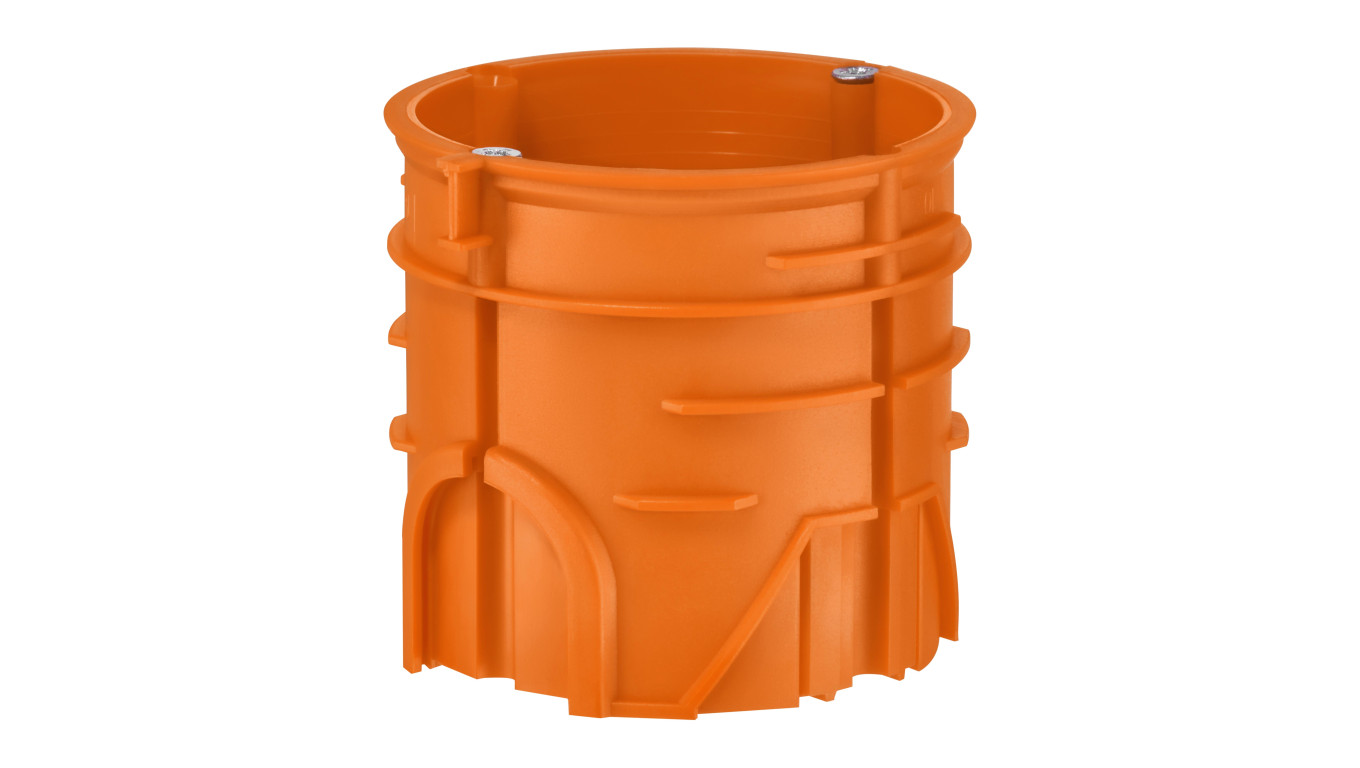 Puszka podtynkowa do łączenia fi 60mm głęboka z wkrętami ZZ60DFw 33267008 /50szt./