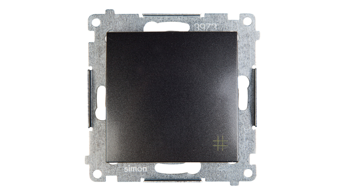 Simon 54 Łącznik krzyżowy, szybkozłącza, antracyt DW7.01/48