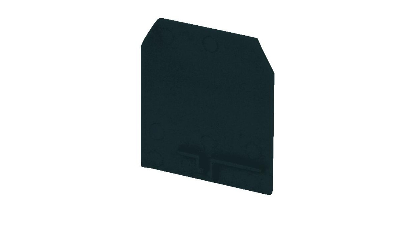 Plytka skrajna-przegroda PSU-4 czarna A41-0103