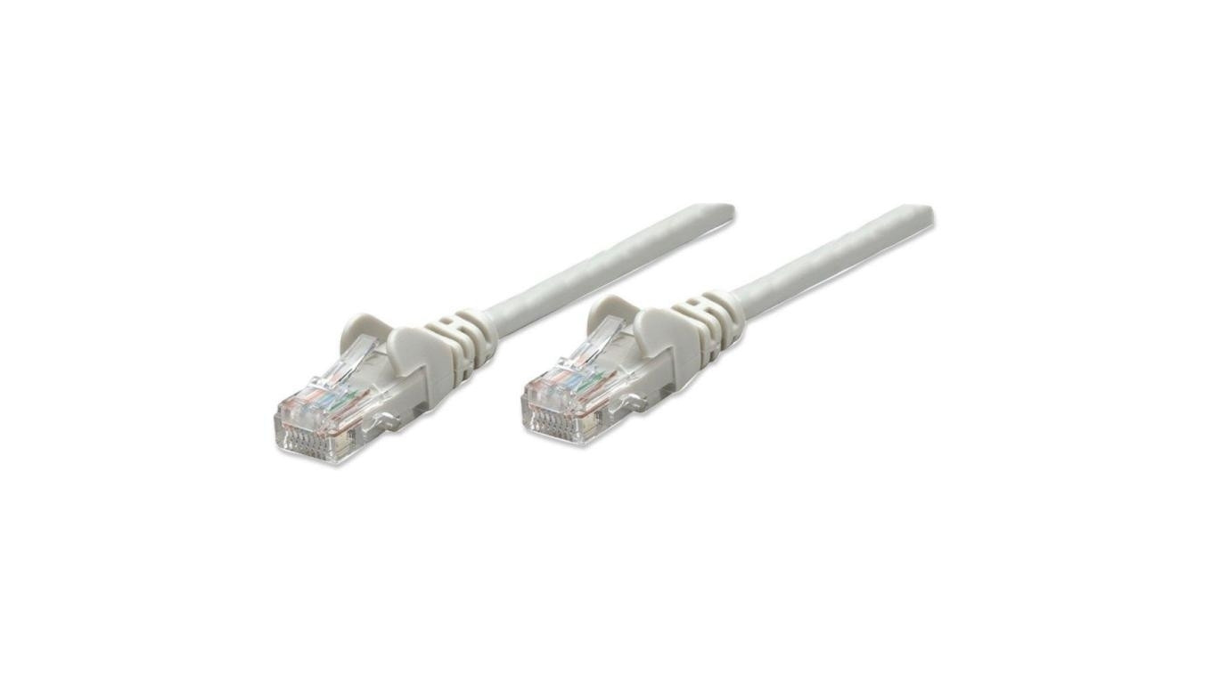 Patch Cord Cat6 UTP 2,0M Szary 100 Miedź 334112