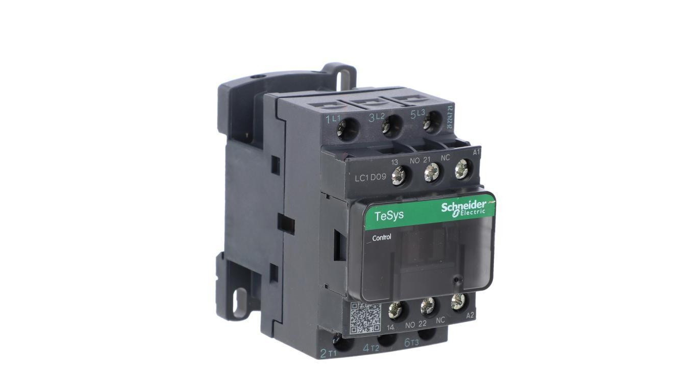 TeSys Deca Stycznik mocy 9A 3P 48V AC 1Z 1R LC1D09E7