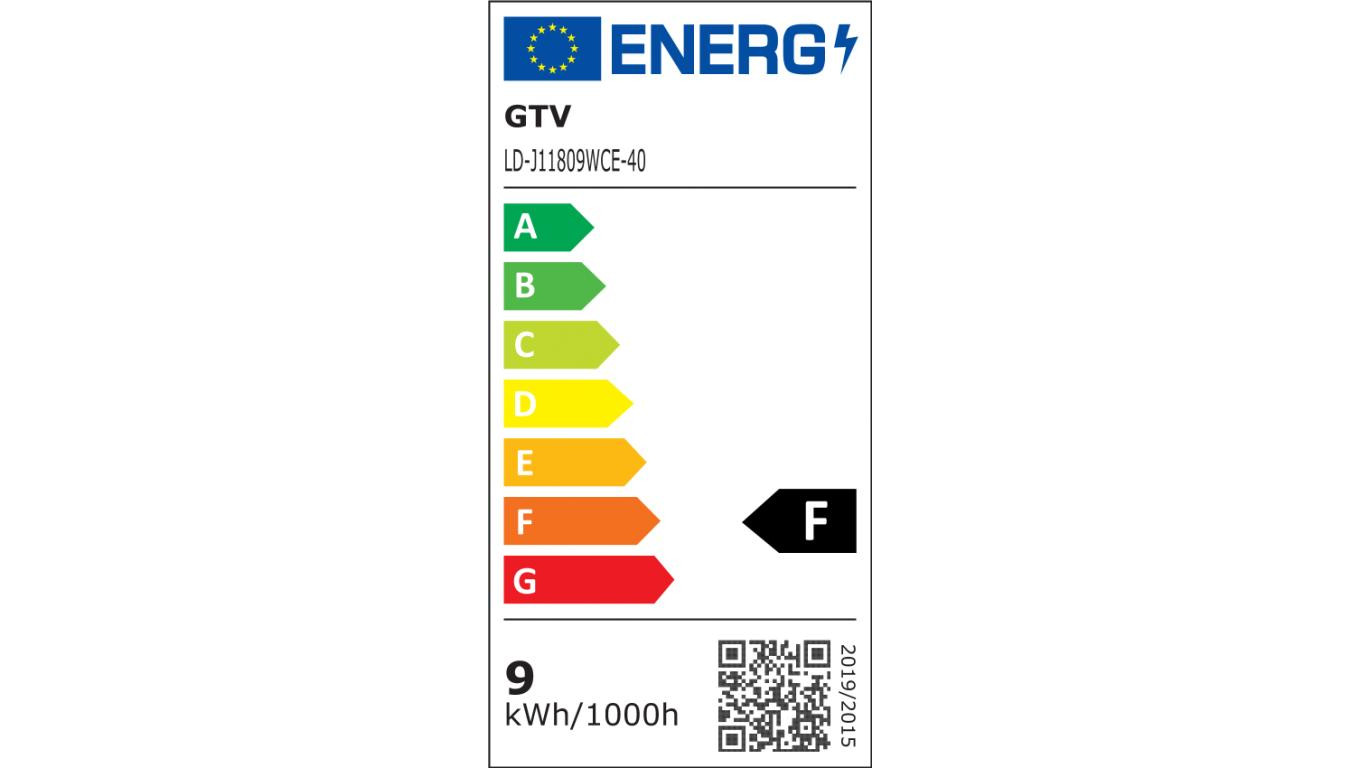 Żarówka LED R7s J118 COB 9W 900lm 4000K AC220-240V 360st. LD-J11809WCE-40