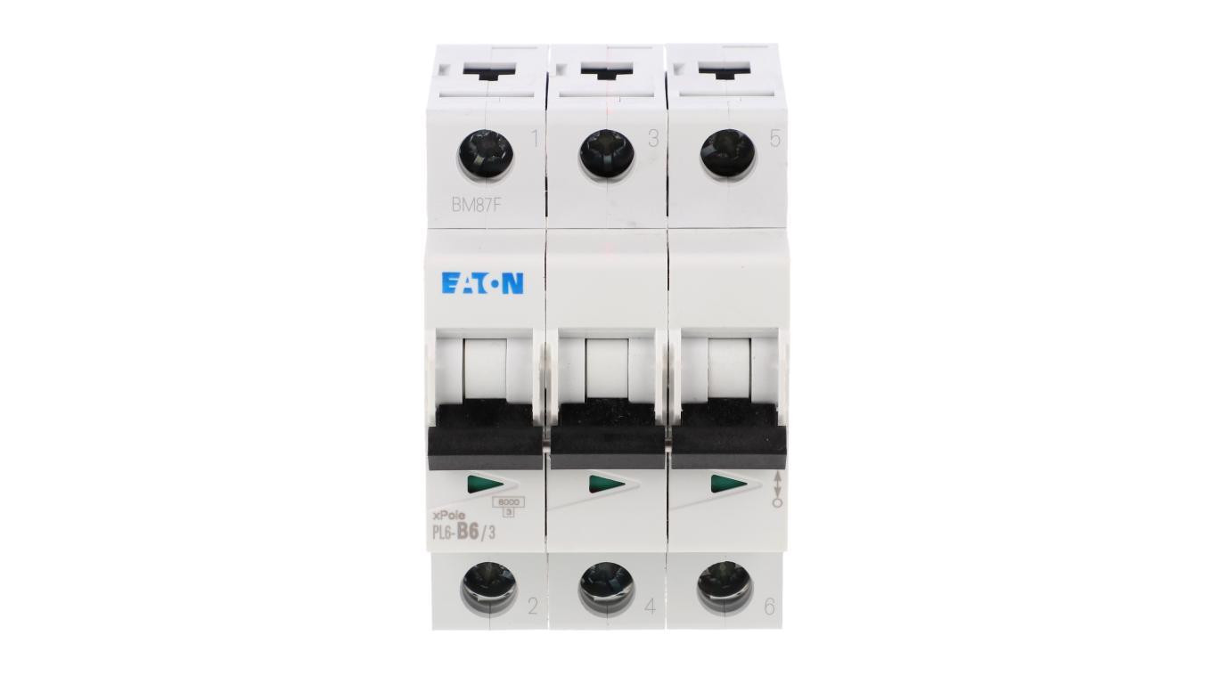 Wyłącznik nadprądowy 3P B 6A 6kA AC PL6-B6/3 286586