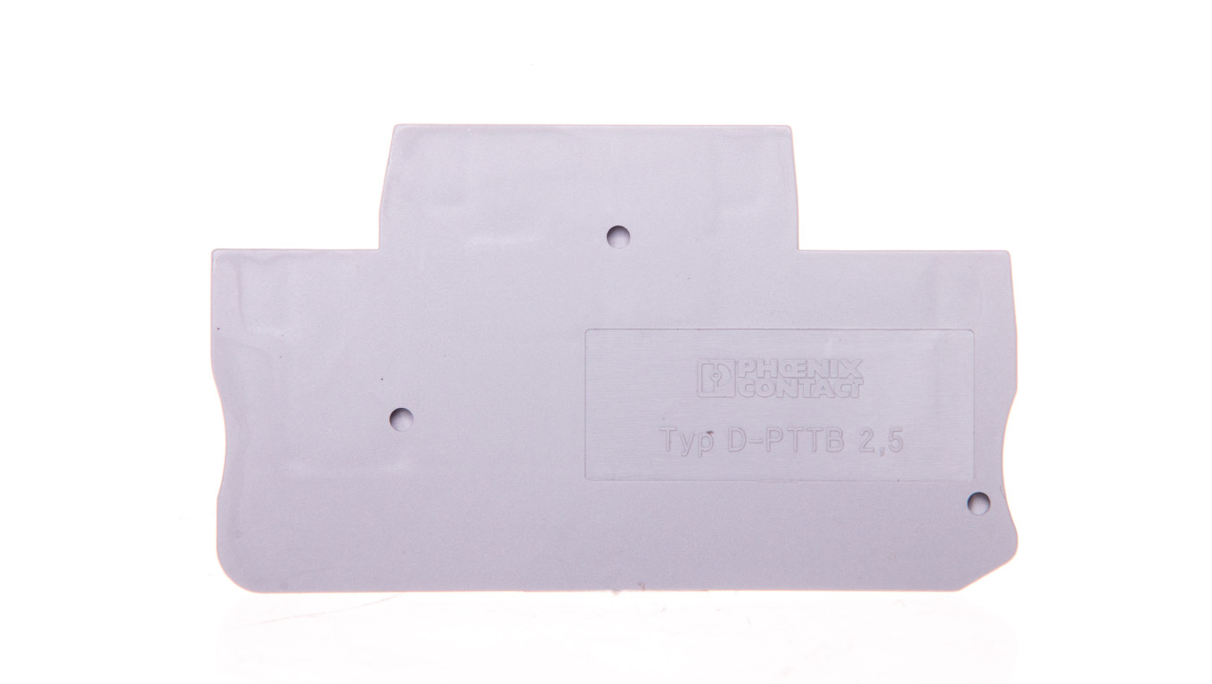 Ścianka końcowa 2,2x68mm szara D-PTTB 2,5 3211634