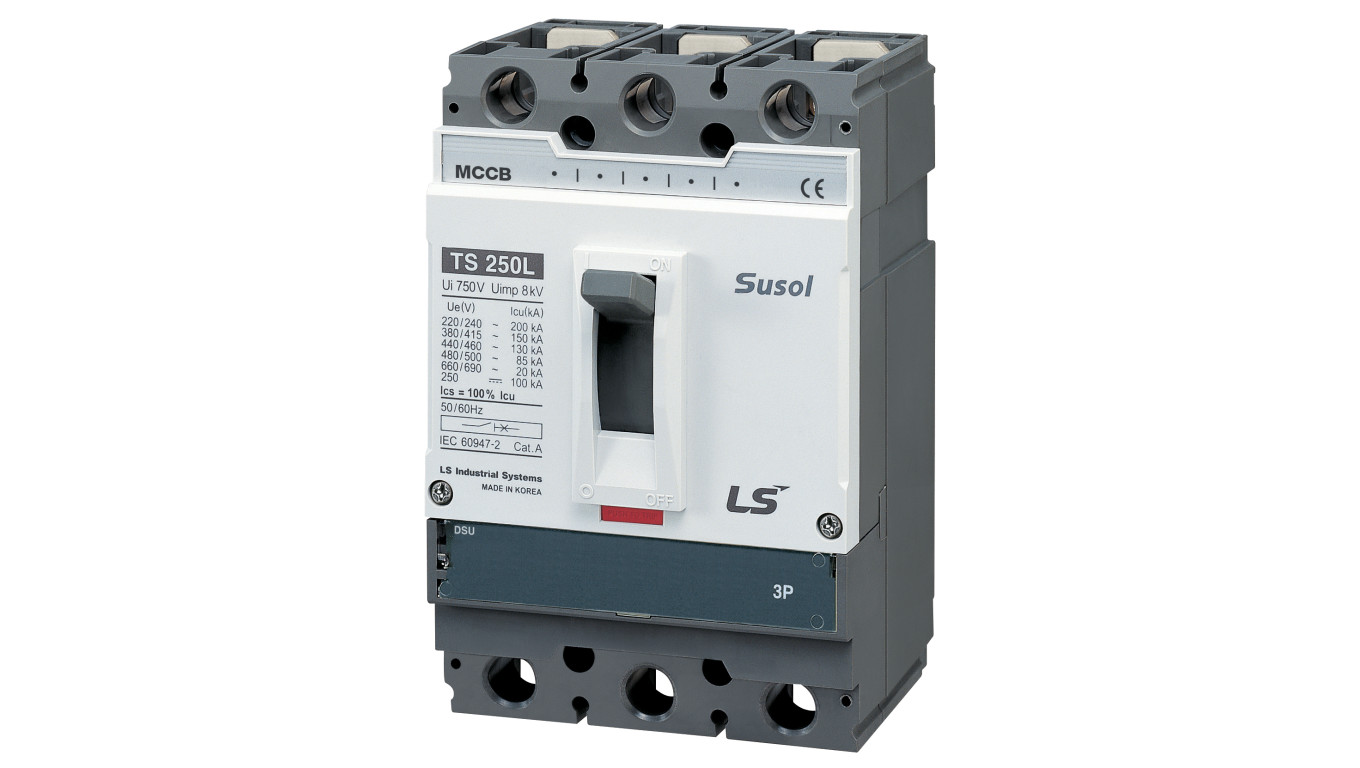 Rozłącznik kompaktowy 3P serii DSU 250A 50 kA TS250N DSU 250A 3P