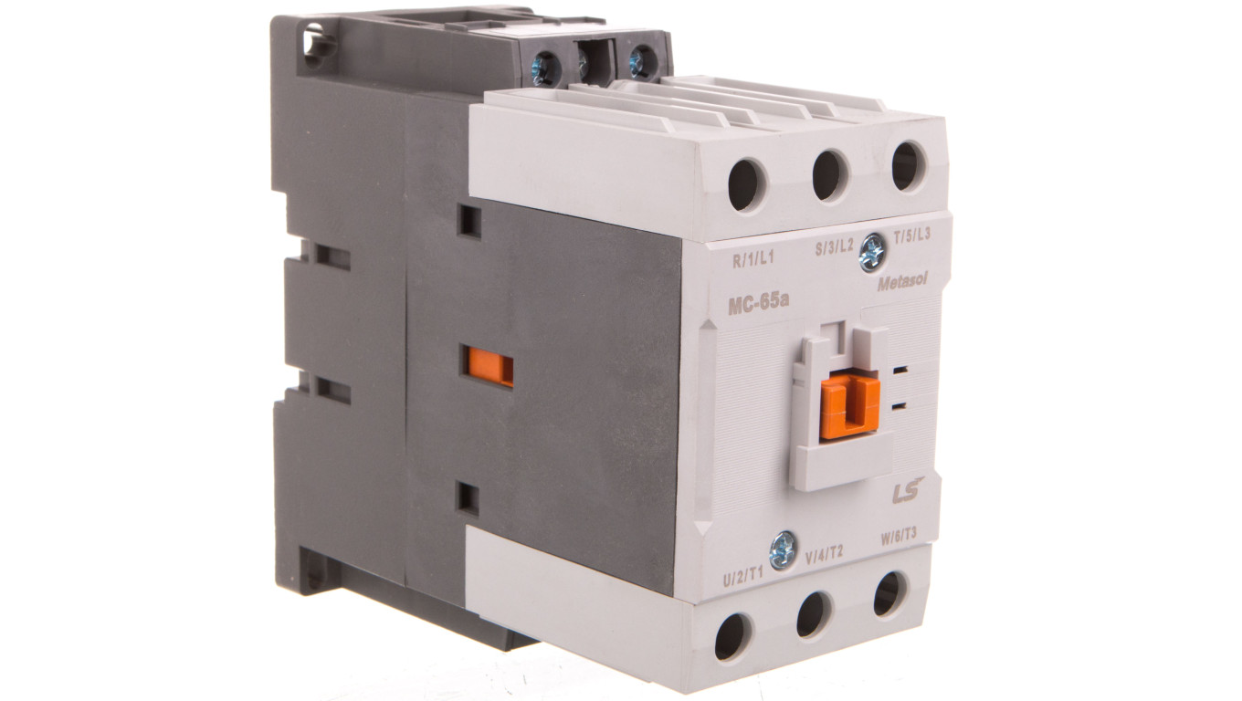 Stycznik 65A 3P 30kW 24V AC 1Z1R MC-65a 24VAC 1a1b