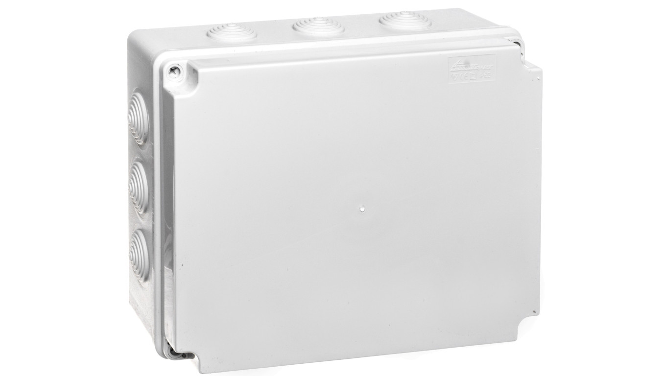 Puszka hermetyczna natynkowa248x198x96mm IP44 szara PH-4A.3 28.43