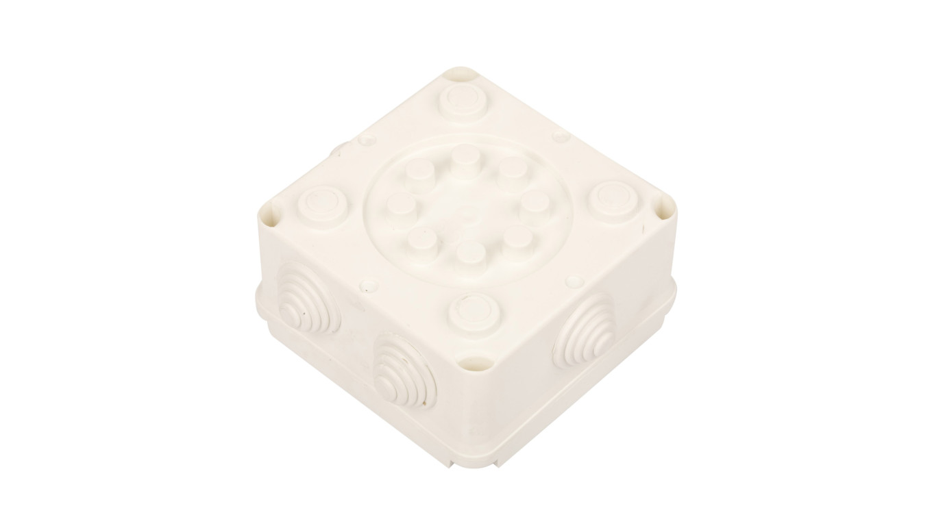 Puszka hermetyczna n/t PK-2 108x108x58mm pusta IP55 biała 0222-00