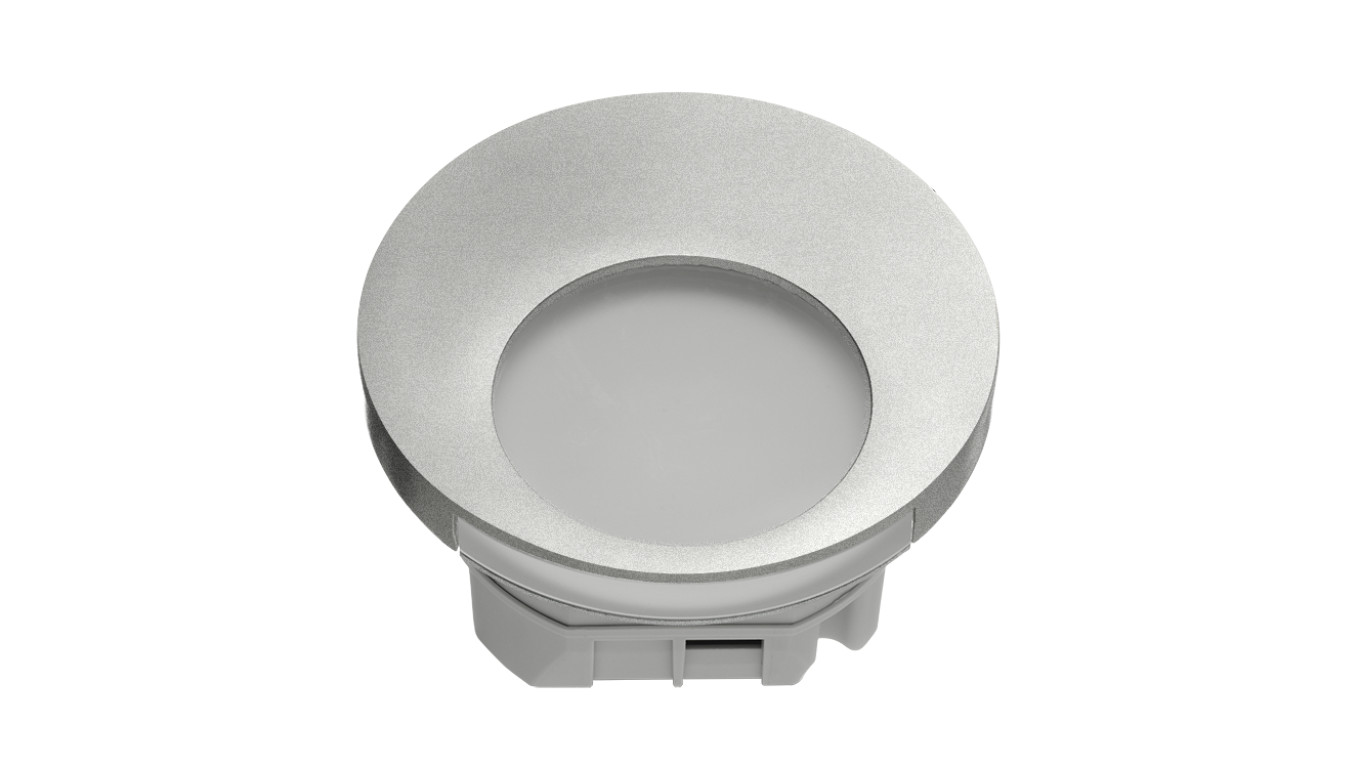 Oprawa schodowa LED Muna PT 230V AC regulowany czujnik ALU biała zimna LED10222611