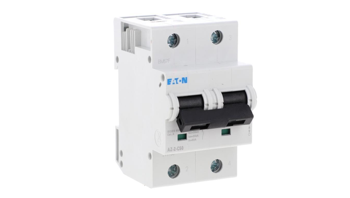 Wyłącznik nadprądowy 2P C 50A 25kA AC AZ-2-C50 211790