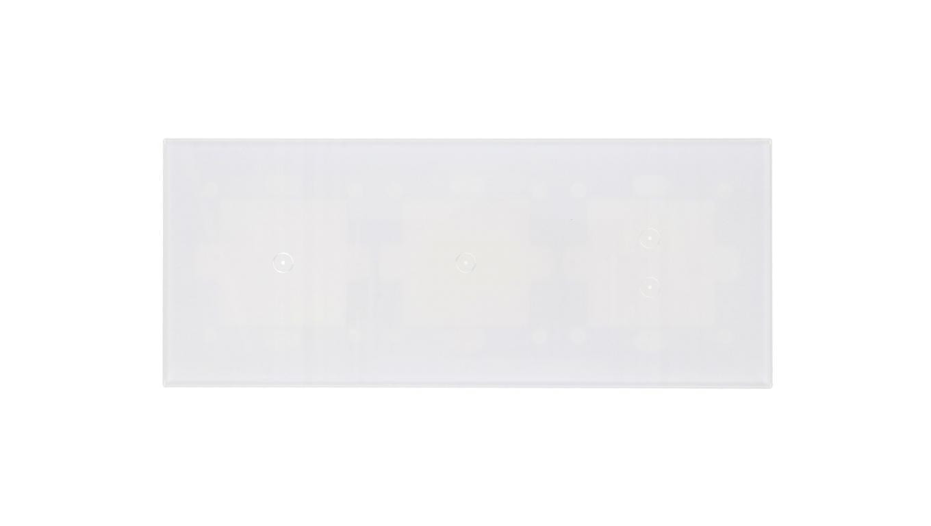 Simon 54 Touch Panel dotykowy 3 moduły 1 pole dotykowe, 1 pole dotykowe, 2 pola dotykowe pionowe, biała perła DSTR3113/70