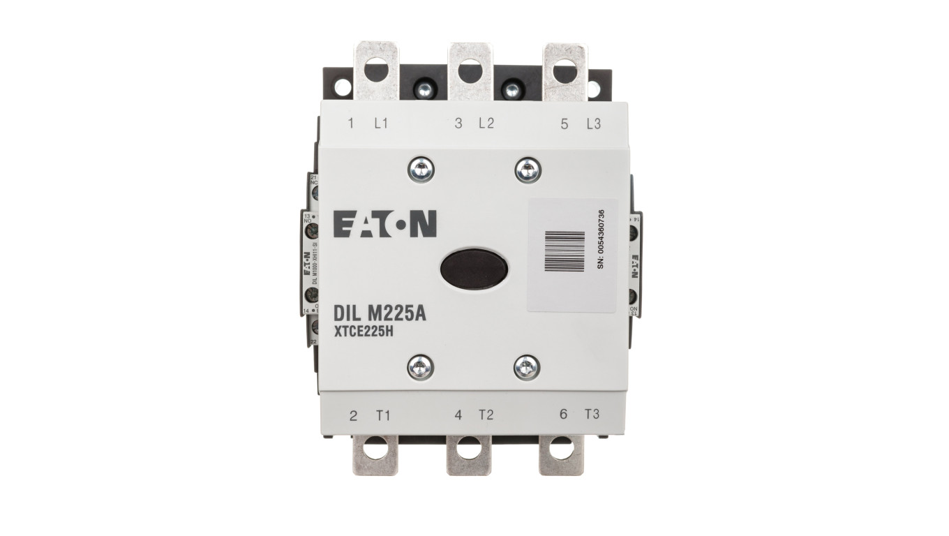 Stycznik mocy 225A 110kW 3P 190-240V AC 2Z 2R DILM225A/22(RAC240) 139547