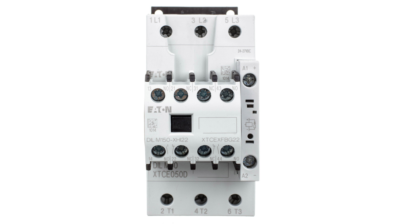 Stycznik mocy 50A 3P 24-27V DC 2Z 2R DILM50-22(RDC24) 277876