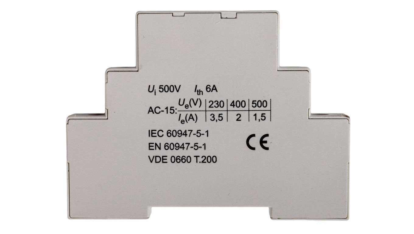 Styk pomocniczy 1Z 1R montaż boczny HS11 004600173