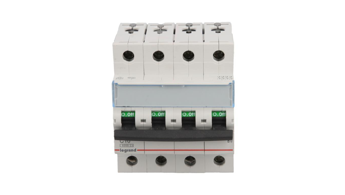 Wyłącznik nadprądowy 4P C 10A 6kA AC S304 TX3 403560