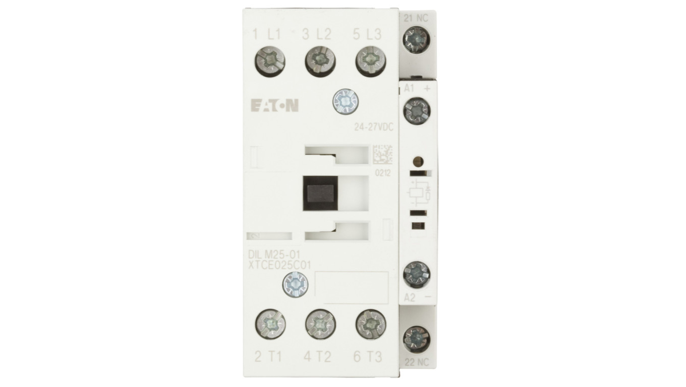 Stycznik mocy 25A 3P 24-27V DC 0Z 1R DILM25-01(RDC24) 277178