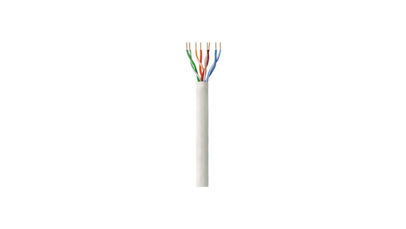 Kabel Skrętka Kat 6 UTP Drut 305m Box Szara SOHO CCA