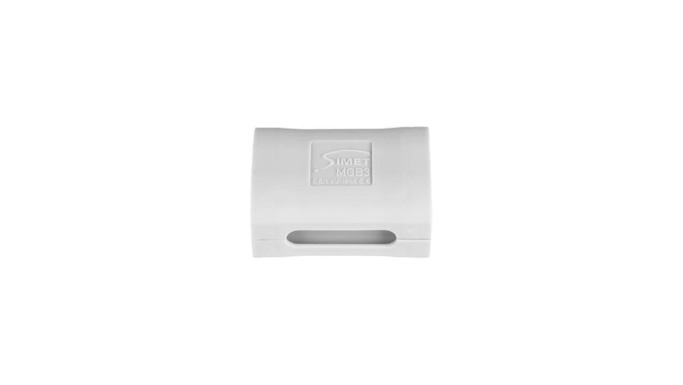 Mufa żelowa kablowa 3x2,5mm², MGB3 szara 89001002