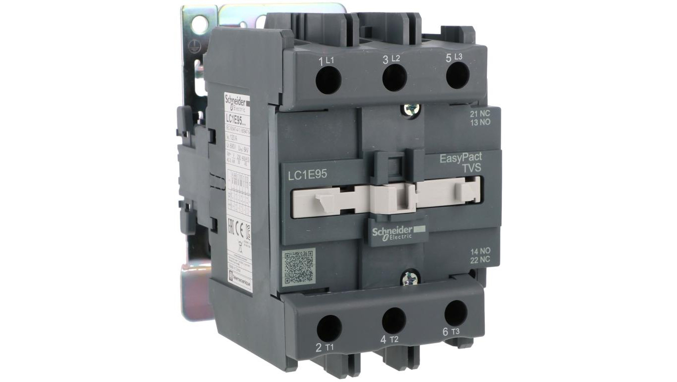 Stycznik mocy Easy TeSys Control AC-3, 95A, 3P (1NO 1NC), cewka 230V AC LC1E95P7