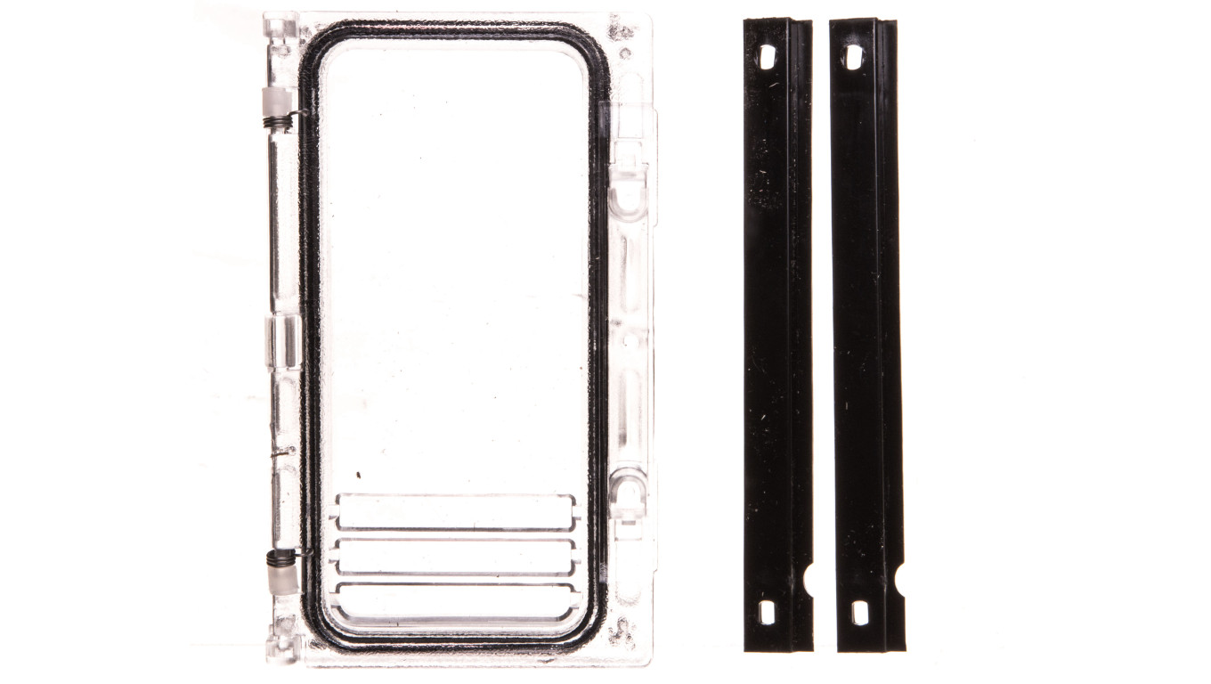 Klapka przezroczysta 130x77x25mm 6TE IP65 SKF-FF6 233781