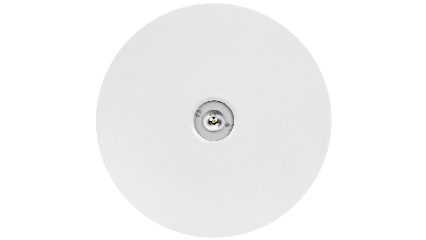 Oprawa awaryjna AXN IP65 ECO LED 1W 125lm (opt. otwarta) 1h jednozadaniowa biała AXNO/1W/E/1/SE/X/WH