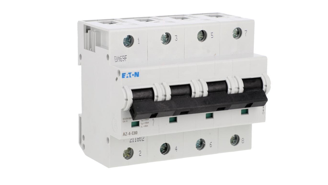 Wyłącznik nadprądowy 4P C 80A 20kA AC AZ-4-C80 211802