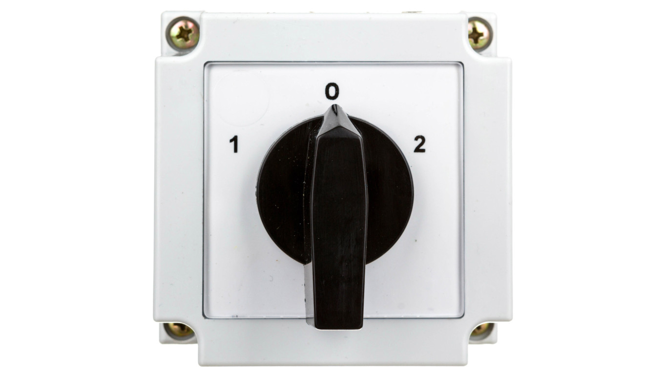 Łącznik krzywkowy 1-0-2 1P 10A w obudowie 4G10-51-PK R014 63-840340-011