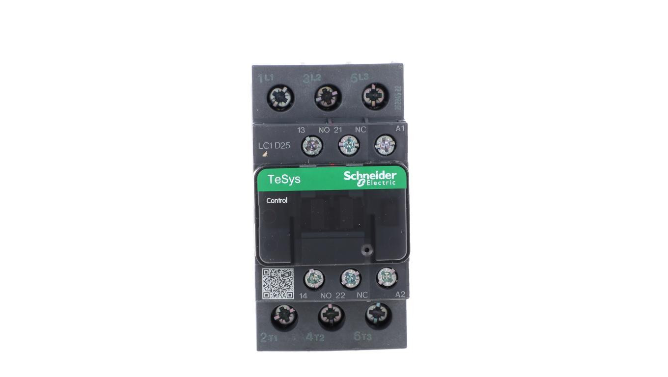 TeSys Deca Stycznik 25A 3P 380V AC 1Z 1R LC1D25Q7