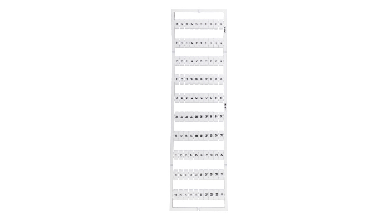 Oznaczniki WMB 1x 301-400 793-511 /5szt./
