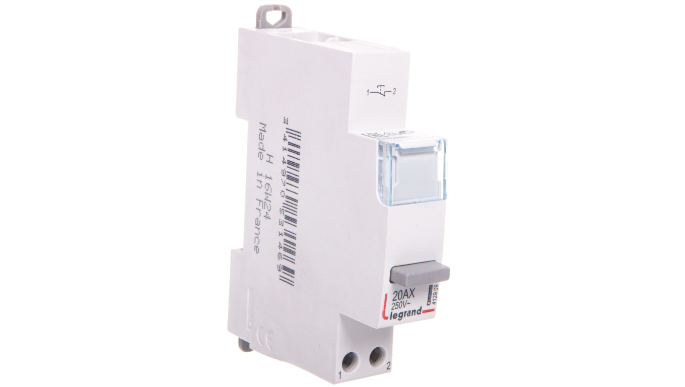 Łącznik modułowy monostabilny 1R 20A 250V AC LP402 412909