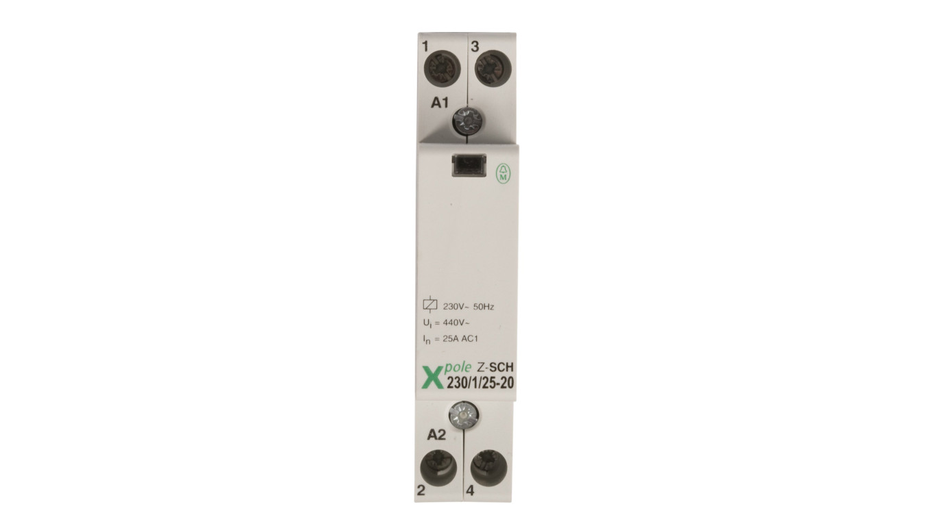 Stycznik modułowy 25A 2Z 0R 230V AC Z-SCH230/1/25-20 120853