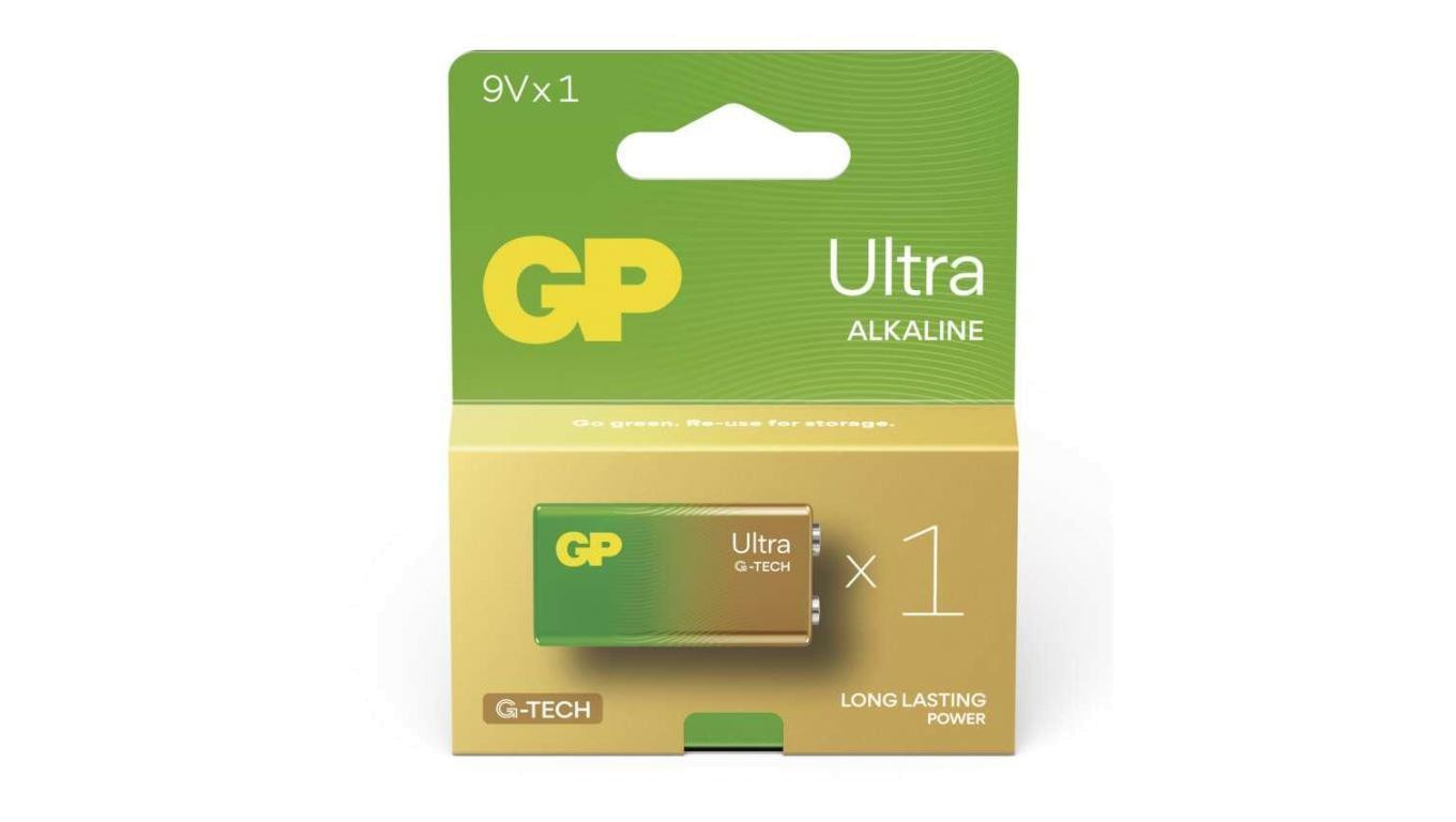GP bateria alkaliczna ULTRA 9V (6LR61) 1PP /1szt./