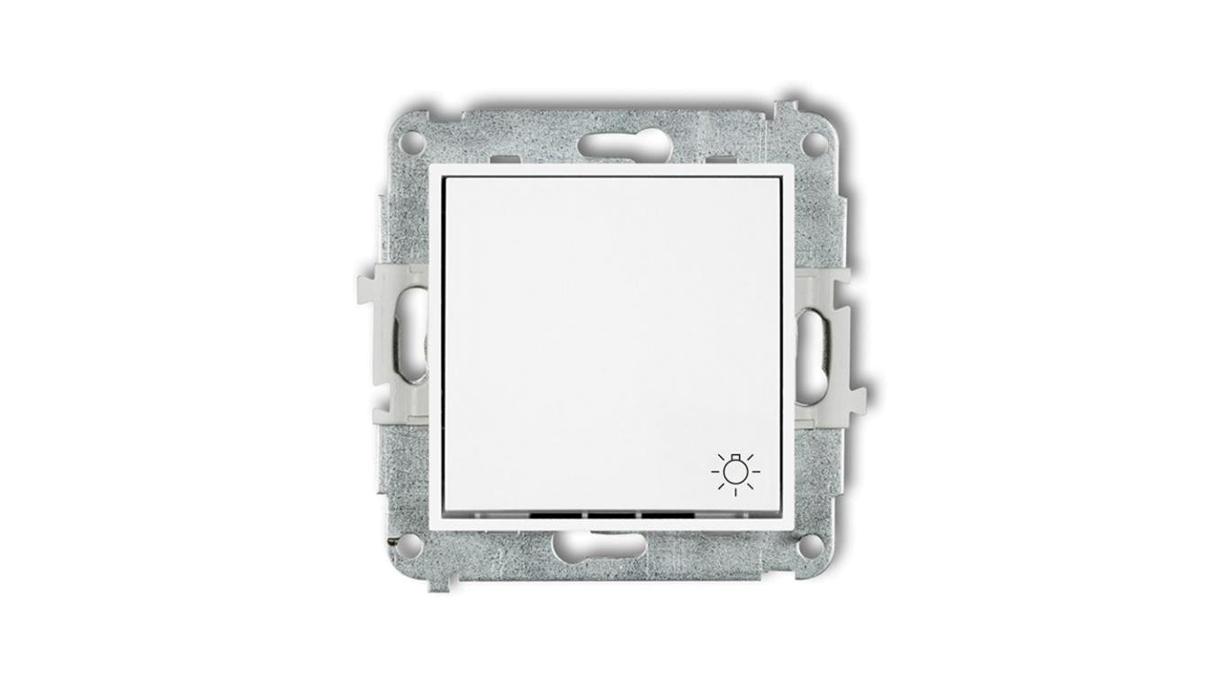 ICON Mechanizm łącznika zwierny światło biały mat 25IWP-5