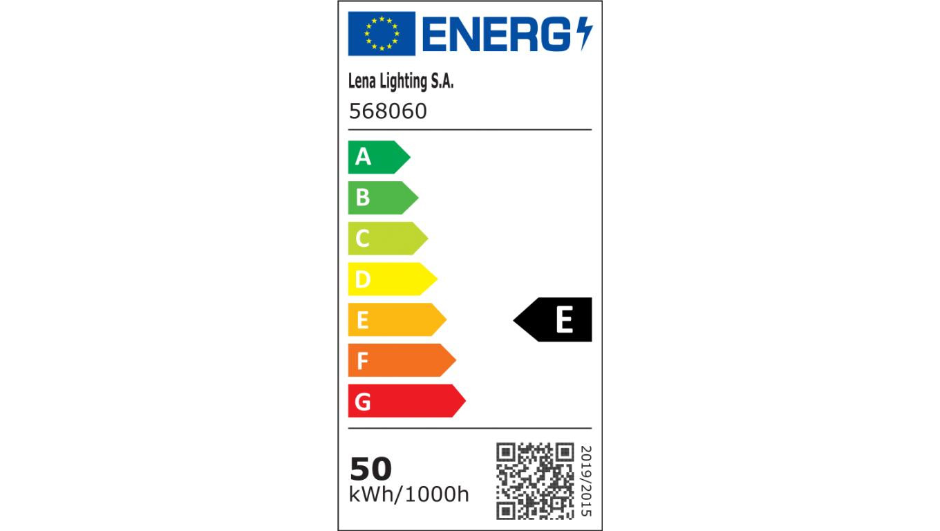 Oprawa uliczna CORONA 2 LED BASIC 50W 5700lm 840 IP66 I kl. PRZEWÓD 0,2m SP10kV 568060, 5 LAT GWARANCJI