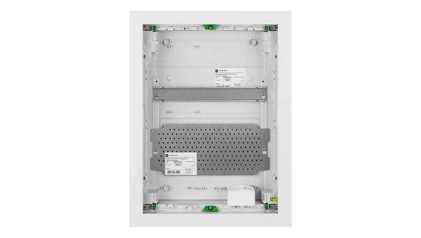 Rozdzielnica modułowa MSF RP 2x12 podtynkowa multimedialna IK05 IP30 2012-00
