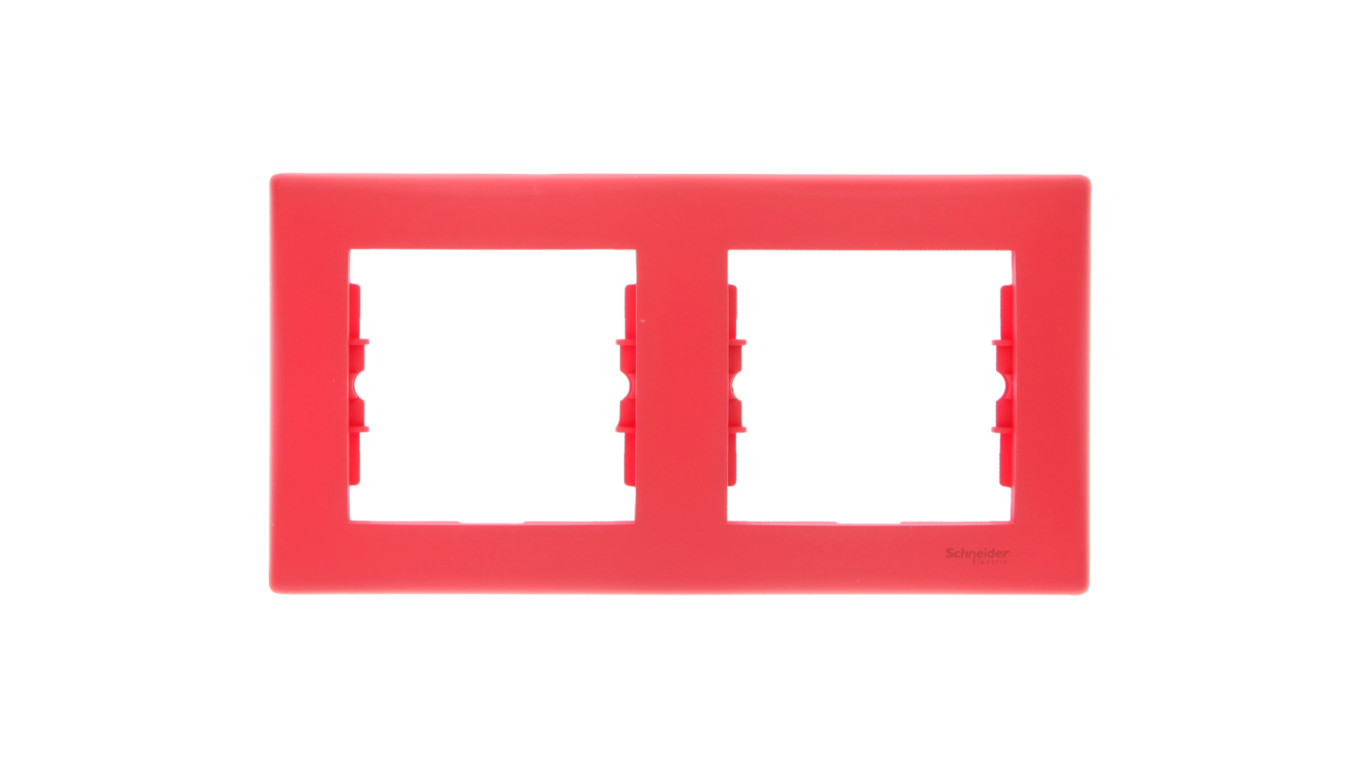 Sedna Ramka podwójna pozioma czerwona SDN5800341