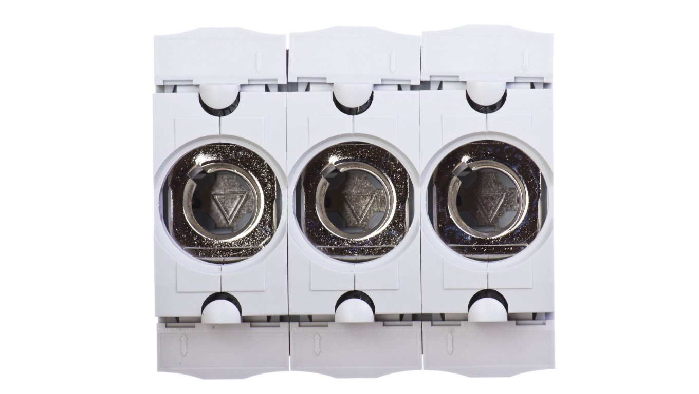 Gniazdo bezpiecznikowe na szynę 3P D01 16A 400V SIS/D01/3 LD047